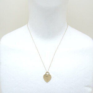 TIFFANY Return to Tiffany Heart Necklace Yellow Gold